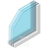 Wärmeschutzisolierglas 3 Fach